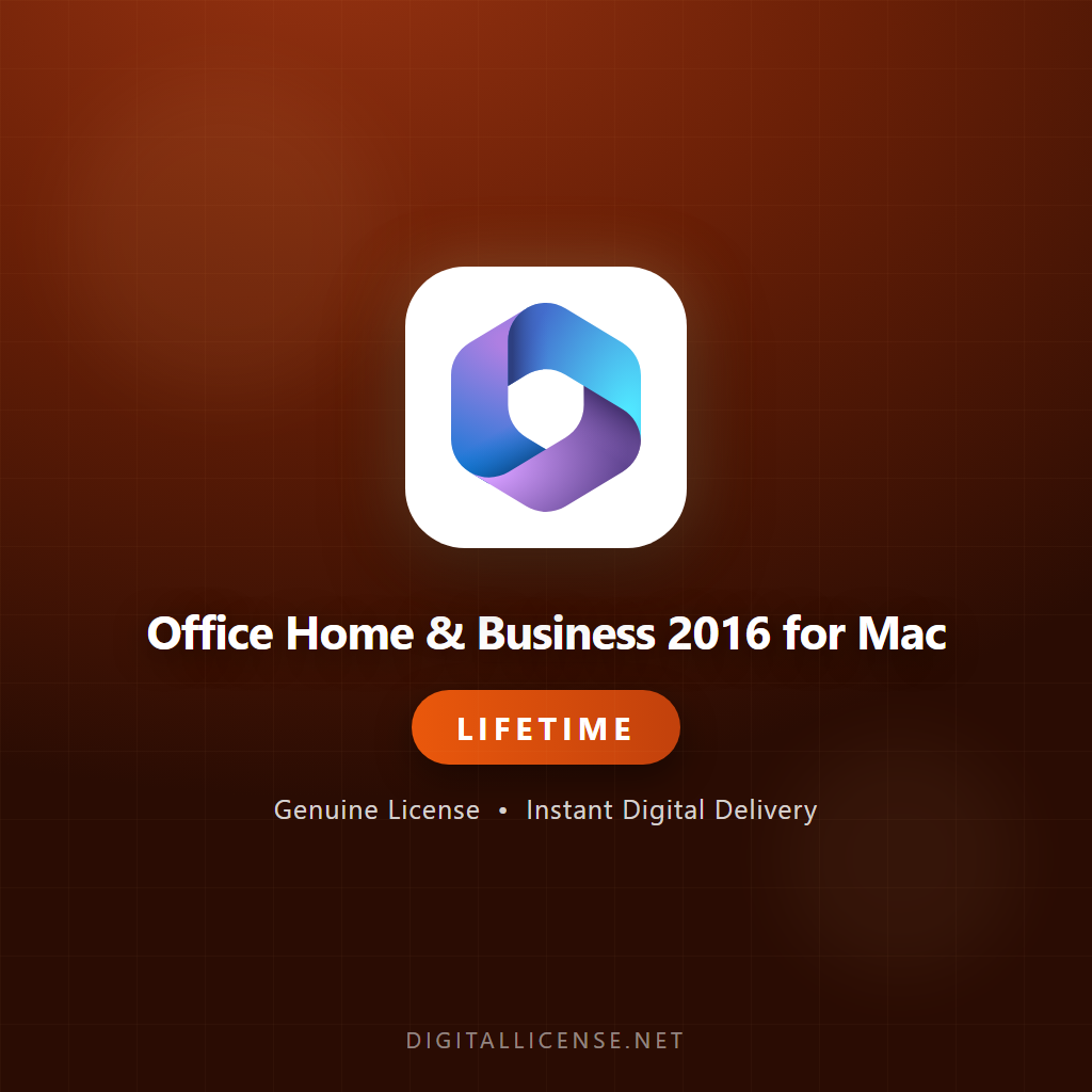 Office Home & Business 2016 for Mac