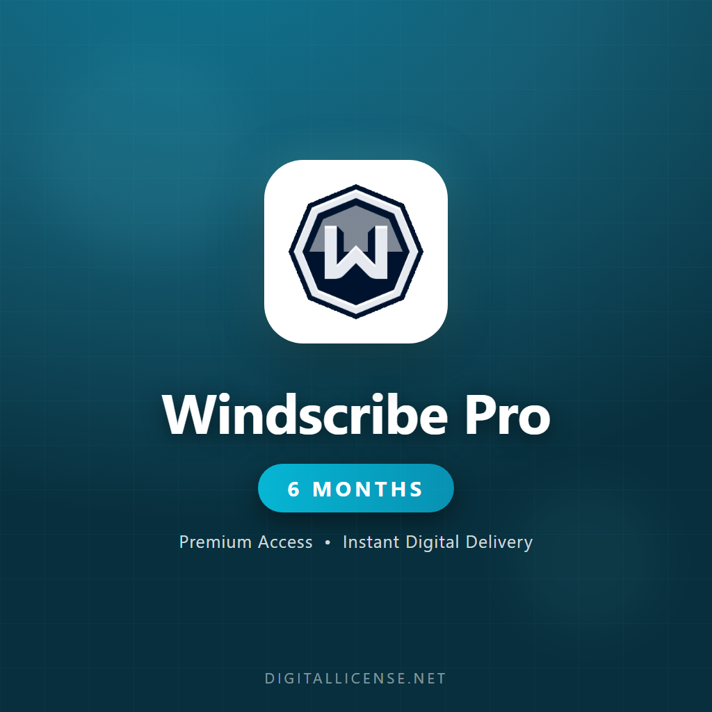 Windscribe Pro – 6 Months